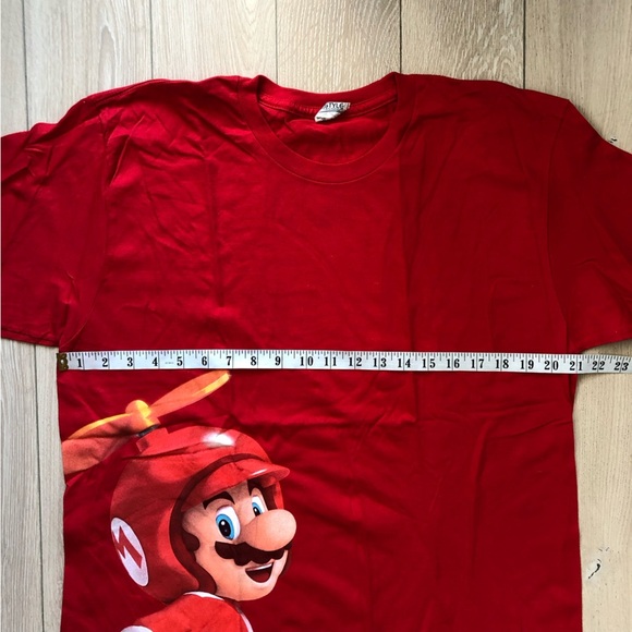 Nintendo Official Super Mario Bros Wii 2009 Rare Promo T-Shirt Large Al Style - Picture 4 of 10